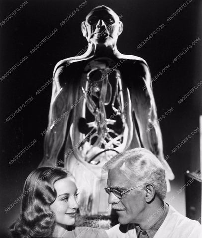 Boris Karloff Evelyn Keyes horror film Before I Hang 3724-21