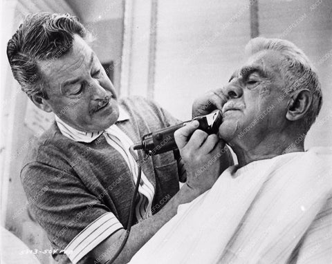 Boris Karloff Paul Dunlap makeup Frankenstein 1970 3725-34