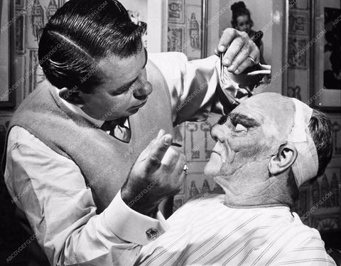 James Cagney behind the scenes film scene The man of 1,000 Faces 3727-15
