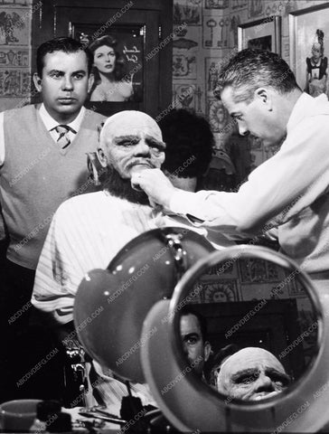 James Cagney behind the scenes film scene The man of 1,000 Faces 3727-17