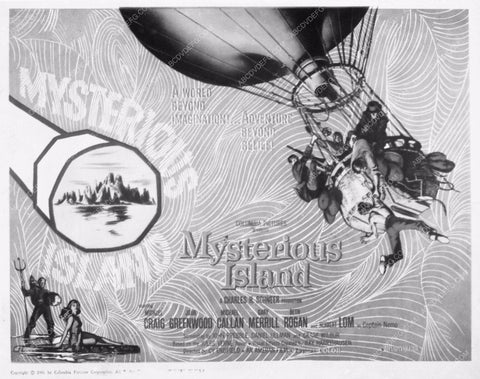 ad slick fantasy film Mysterious Island 3727-20