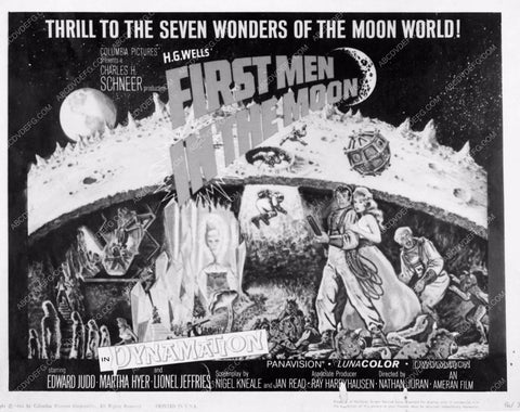 ad slick fantasy film First Men in the Moon 3727-22