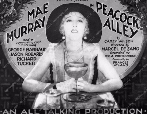 Mae Murray add slick early talkie Peacock Alley 3761-08