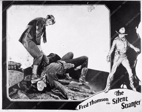 Fred Thomson silent western film The Silent Stranger 3761-11