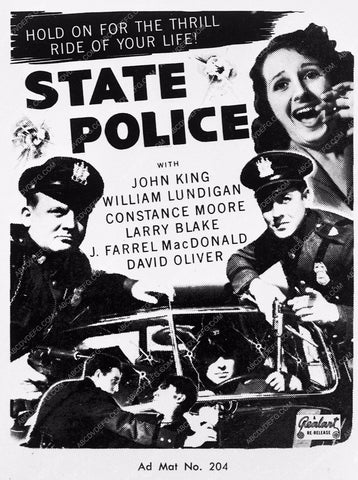 ad slick crime film State Police 3761-36