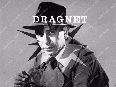 Jack Webb TV show promo Dragnet 3774-02