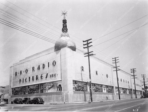 c 1940 historic Hollywood RKO Radio Pictures Studios 3790-05