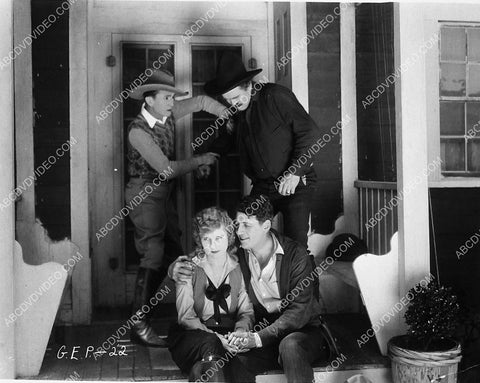 Harry Carey Paul Fix Leo Maloney silent film The Unbranded 3839-09