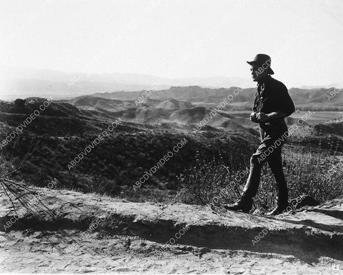 Harry Carey circa 1920 looking over his ranch 3839-23