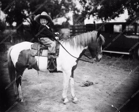 Harry Carey with pony 3843-17
