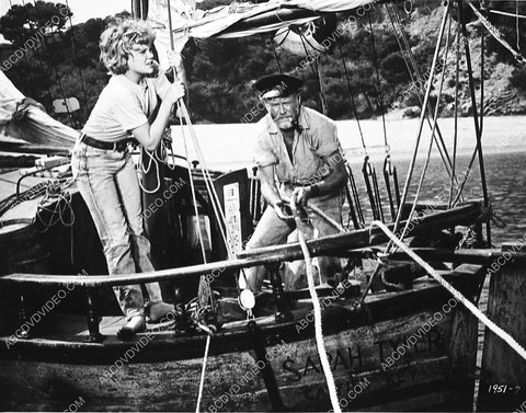 Hayley Mills on the fishing boat film The Truth About Spring 4003-33