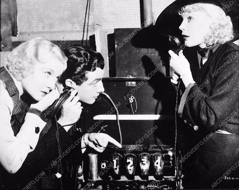 Robert Taylor Una Merkel playing w sound equipment Broadway Melody 4063-35