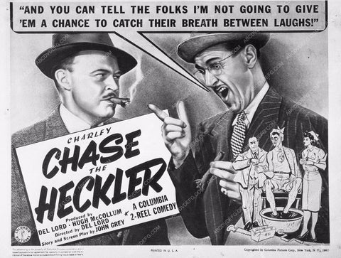 ad slick Charley Chase The Heckler 4303-02