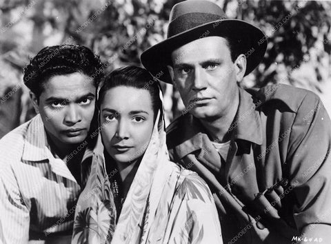 Sabu Wendell Corey jungle film Man-Eater of Kumaon 4330-29