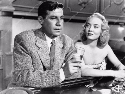 John Hodiak Audrey Totter at the bar crime film Sellout 4395-14