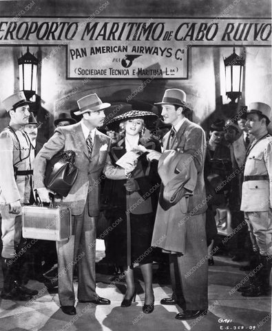 George Brent Ilona Massey Basil Rathbone International Lady 4437-24