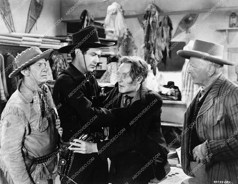 Johnny Mack Brown Bill Cody Jr. western film scene Oregon Trail 4481-07