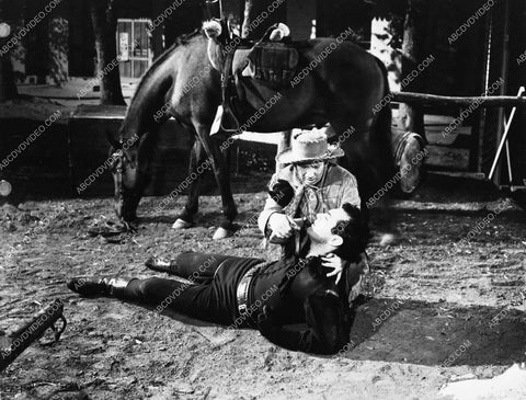 Johnny Mack Brown western film scene 4481-23