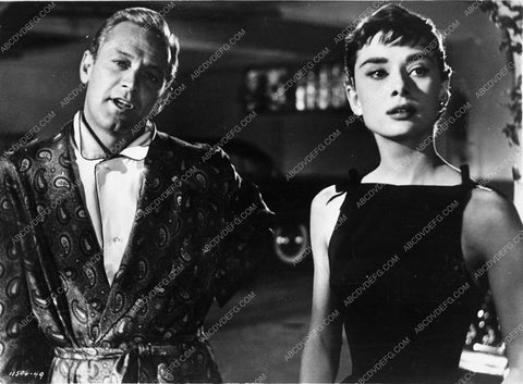 William Holden Audrey Hepburn comedy film Sabrina 4529-25