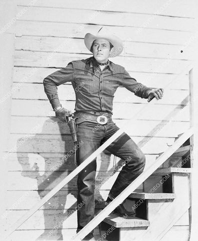 cowboy Allan Lane drawing his pistol 4586-27
