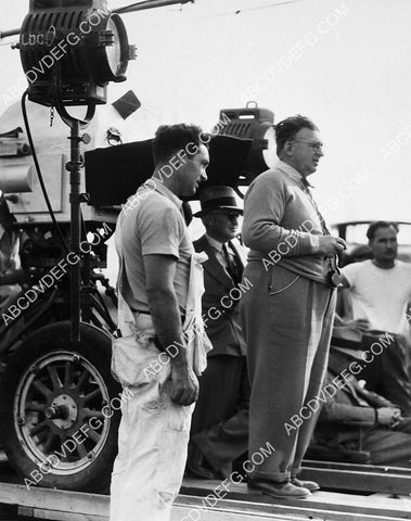 Karl Freund setting a tracking shot 4588-18