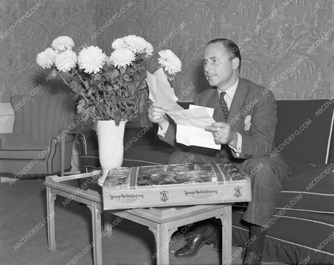 Russell Birdwell Hollywood Agent and Publicist at his desk 45bx02-99