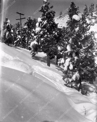 historic Los Angeles Hollywood last it snowed electricity been discover 45bx03-21