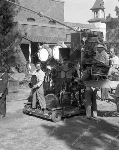 cool movie equipment and camera behind scenes Columbia Studios 45bx05-107