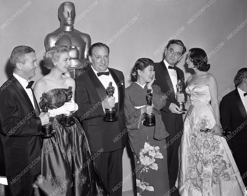 1957 oscars Joanne Woodward David Lean Academy Awards 45bx05-83