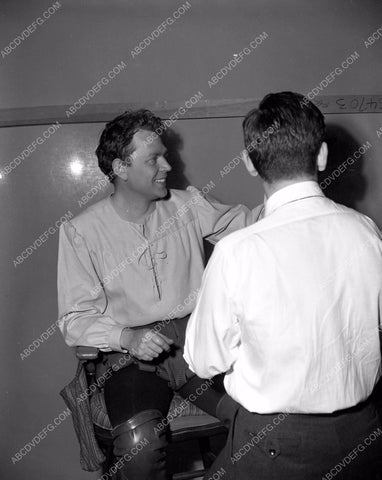 Dan O'Herlihy behind the scenes film The Virgin Queen 45bx06-185