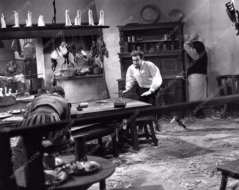 Richard Todd fencing sequence film The Virgin Queen 45bx06-224