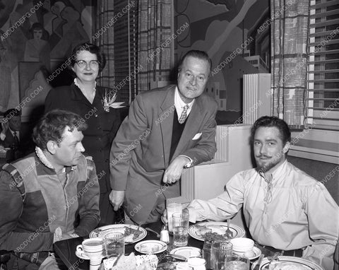 Dan O'Herlihy Richard Todd in 20th Century Fox Studios Commissary 45bx06-283