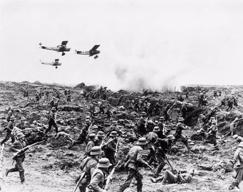 news photo World War I trench warfare 45bx06-310