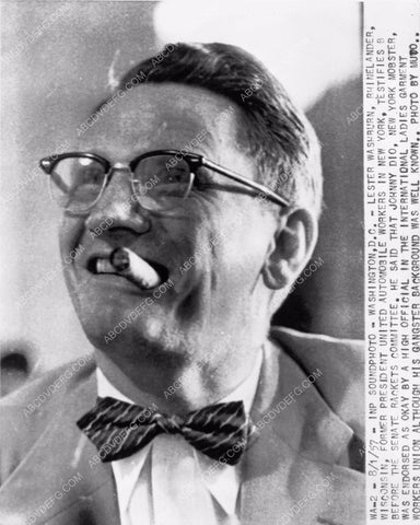 news photo Lester Washburn UAW Union leader to testify 45bx06-312