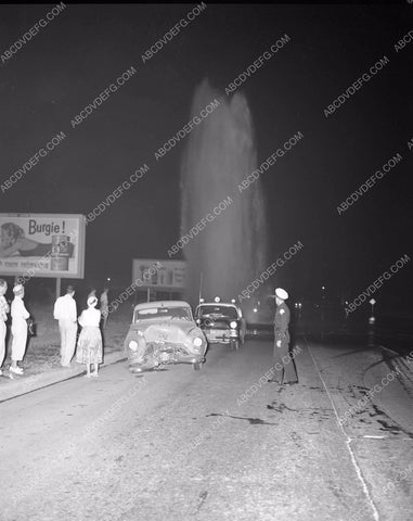 news photo drunk driver hit fire hydrant 45bx06-314
