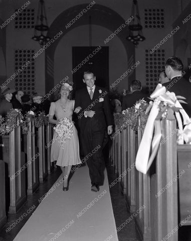 Douglas Fairbanks Jr. Mary Lee Epping Wedding Day 45bx07-079