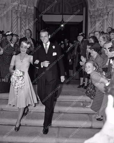 Douglas Fairbanks Jr. Mary Lee Epping Wedding Day 45bx07-082