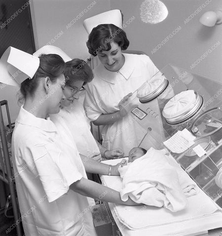 Queen of Angels Nursing School nurses attending historic LA 45bx07-111