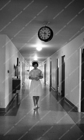 Queen of Angels Nursing School nurses attending historic LA 45bx07-135