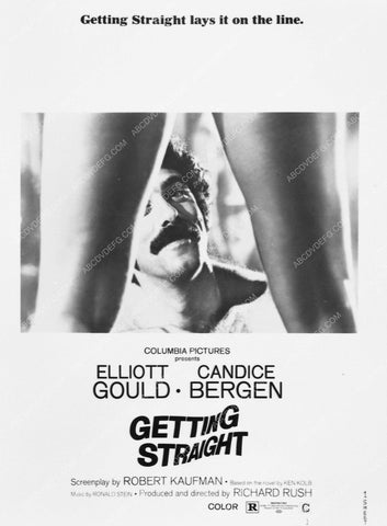 ad slick Elliott Gould Candice Bergen Getting Straight 4716-02