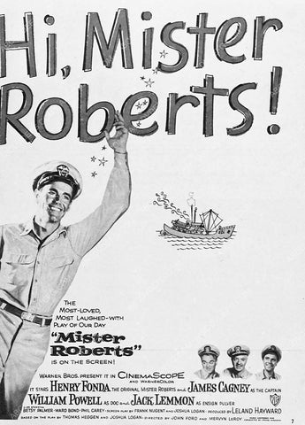 ad slick Henry Fonda film Mr Roberts 4803-11
