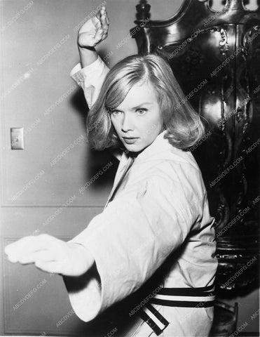 Anne Francis practice Karate TV show Burke's Law 4828-29
