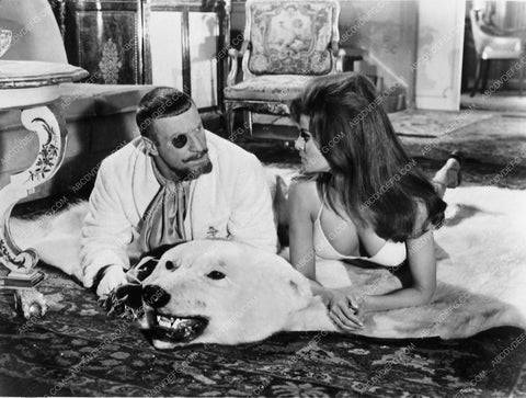 Raquel Welch on bear skin rug film Fathom 4828-32