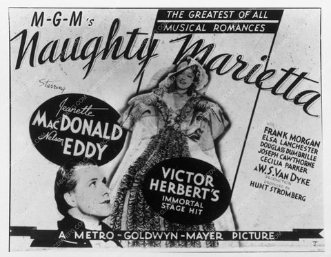 ad slick Jeanette MacDonald Naughty Marietta 4867-02