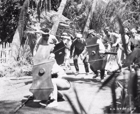 Gary Cooper action film sequence The Real Glory 4935-15
