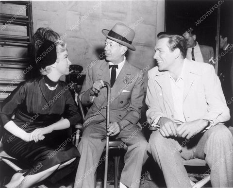 Cole Porter Janet Leigh Howard Keel behind the scenes Angels in Outfield 4b09-307
