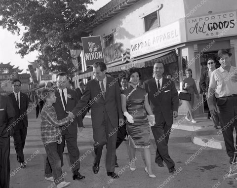 presidential candidate Richard Nixon historic Los Angeles Chinatown 4b09-313