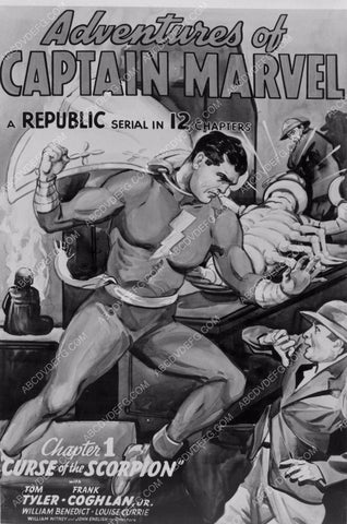 Tom Tyler serial film The Adventures of Captain Marvel 4b09-338