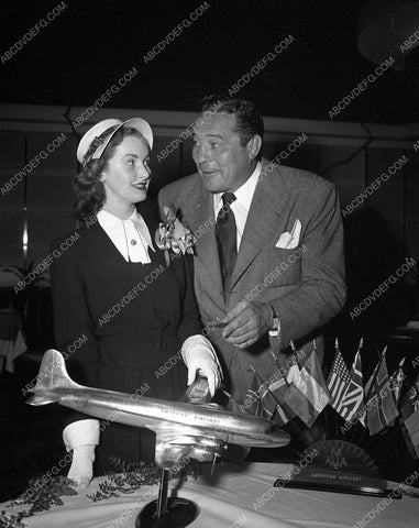 boxing legend Max Baer and American Airlines publicity display 4b09-454