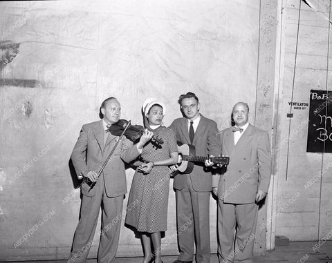 Jack Benny Don Wilson Lena Horne cast TV The Jack Benny Show 4b09-524